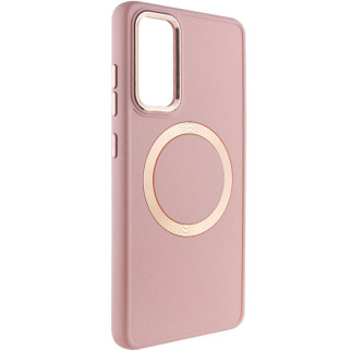 TPU чохол Bonbon Metal Style with MagSafe для Samsung Galaxy S20 FE Рожевий / Light Pink - Інтернет-магазин спільних покупок ToGether