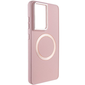 TPU чохол Bonbon Metal Style with MagSafe для Samsung Galaxy S23 Ultra Рожевий / Light Pink - Інтернет-магазин спільних покупок ToGether