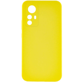 Чохол Silicone Cover Lakshmi Full Camera (AAA) для Xiaomi Redmi Note 12S Жовтий / Yellow - Інтернет-магазин спільних покупок ToGether