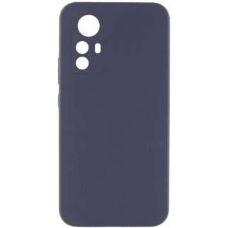 Чохол Silicone Cover Lakshmi Full Camera (AAA) для Xiaomi Redmi Note 12S Сірий / Dark Gray - Інтернет-магазин спільних покупок ToGether