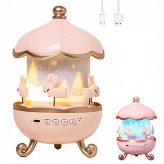 Нічник Fairy Tale E11 with Bluetooth 1200 mAh Pink - Інтернет-магазин спільних покупок ToGether