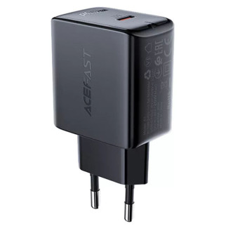 МЗП Acefast A1 PD20W single USB-C Black - Інтернет-магазин спільних покупок ToGether