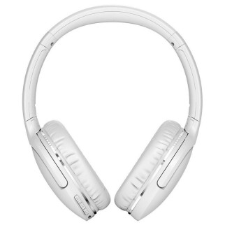 Накладні бездротові навушники Baseus Encok Wireless headphone D02 Pro (NGTD01030) White - Інтернет-магазин спільних покупок ToGether