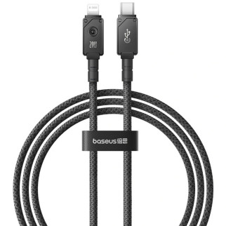 Дата кабель Baseus Unbreakable Series Fast Charging Type-C to Lightning 20W 2m (P10355803111-0) Black - Інтернет-магазин спільних покупок ToGether