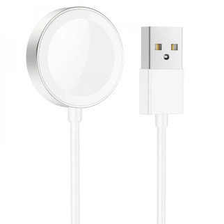 БЗП Hoco CW39 Wireless charger for iWatch (USB) White - Інтернет-магазин спільних покупок ToGether