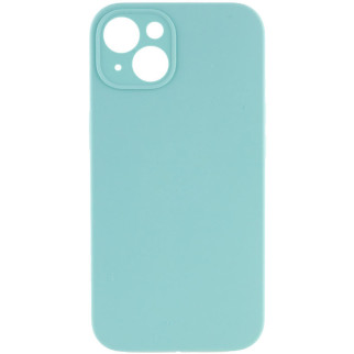 Чохол Silicone Case Full Camera Protective (AA) для Apple iPhone 15 (6.1") Бірюзовий / Marine Green - Інтернет-магазин спільних покупок ToGether