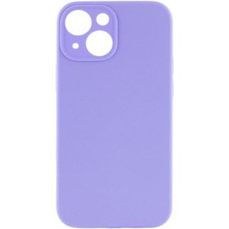 Чохол Silicone Case Full Camera Protective (AA) для Apple iPhone 15 (6.1") Бузковий / Dasheen - Інтернет-магазин спільних покупок ToGether