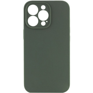 Чохол Silicone Case Full Camera Protective (AA) для Apple iPhone 15 Pro (6.1") Зелений / Cyprus Green - Інтернет-магазин спільних покупок ToGether