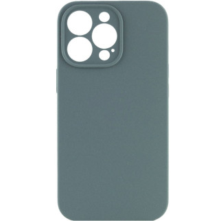 Чохол Silicone Case Full Camera Protective (AA) для Apple iPhone 15 Pro (6.1") Зелений / Pine green - Інтернет-магазин спільних покупок ToGether