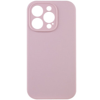 Чохол Silicone Case Full Camera Protective (AA) для Apple iPhone 15 Pro (6.1") Рожевий / Chalk Pink - Інтернет-магазин спільних покупок ToGether