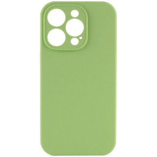 Чохол Silicone Case Full Camera Protective (AA) для Apple iPhone 15 Pro Max (6.7") М'ятний / Mint - Інтернет-магазин спільних покупок ToGether