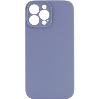 Чохол Silicone Case Full Camera Protective (AA) для Apple iPhone 15 Pro Max (6.7") Сірий / Lavender Gray - Інтернет-магазин спільних покупок ToGether