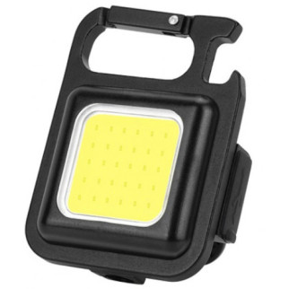 Ліхтарик-брелок акумуляторний LED з карабіном SH-031 Black - Інтернет-магазин спільних покупок ToGether
