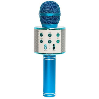 Караоке Мікрофон-колонка WS858 Blue - Інтернет-магазин спільних покупок ToGether