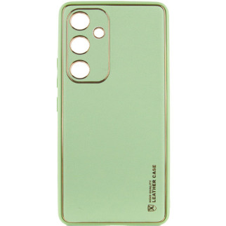 Шкіряний чохол Xshield для Samsung Galaxy S23 FE Зелений / Pistachio - Інтернет-магазин спільних покупок ToGether