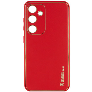 Шкіряний чохол Xshield для Samsung Galaxy S23 FE Червоний / Red - Інтернет-магазин спільних покупок ToGether