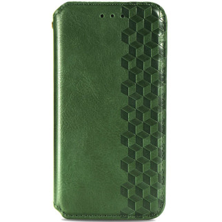Шкіряний чохол книжка GETMAN Cubic (PU) для Samsung Galaxy A05 Зелений - Інтернет-магазин спільних покупок ToGether