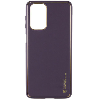 Шкіряний чохол Xshield для Xiaomi Redmi Note 10 / Note 10s Фіолетовий / Dark Purple - Інтернет-магазин спільних покупок ToGether