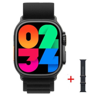 Смарт-годинник HW9 Ultra Max Black / Black - Інтернет-магазин спільних покупок ToGether