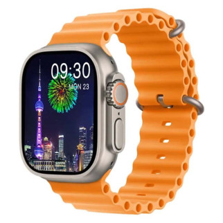 Смарт-годинник HW9 Ultra Max Gold / Orange - Інтернет-магазин спільних покупок ToGether