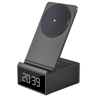 БЗП WIWU Wi-W011 3 in 1 wireless charger Black - Інтернет-магазин спільних покупок ToGether