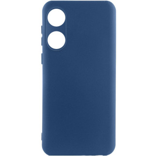 Чохол Silicone Cover Lakshmi Full Camera (A) для Oppo A58 4G Синій / Navy Blue - Інтернет-магазин спільних покупок ToGether