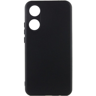 Чохол Silicone Cover Lakshmi Full Camera (A) для Oppo A58 4G Чорний / Black - Інтернет-магазин спільних покупок ToGether