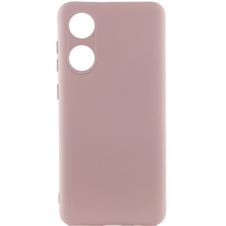 Чохол Silicone Cover Lakshmi Full Camera (A) для Oppo A78 4G Рожевий / Pink Sand - Інтернет-магазин спільних покупок ToGether