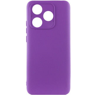 Чохол Silicone Cover Lakshmi Full Camera (A) для TECNO Spark 10 Фіолетовий / Purple - Інтернет-магазин спільних покупок ToGether