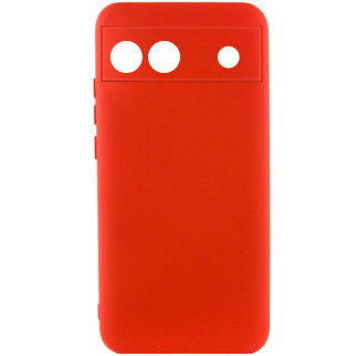 Чохол Silicone Cover Lakshmi Full Camera (A) для Google Pixel 6a Червоний / Red - Інтернет-магазин спільних покупок ToGether