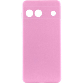 Чохол Silicone Cover Lakshmi Full Camera (A) для Google Pixel 6a Рожевий / Pink - Інтернет-магазин спільних покупок ToGether