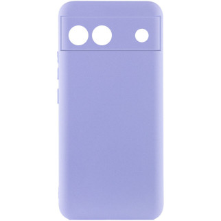 Чохол Silicone Cover Lakshmi Full Camera (A) для Google Pixel 6a Бузковий / Dasheen - Інтернет-магазин спільних покупок ToGether