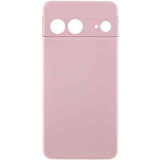 Чохол Silicone Cover Lakshmi Full Camera (AAA) для Google Pixel 7 Рожевий / Pink Sand - Інтернет-магазин спільних покупок ToGether