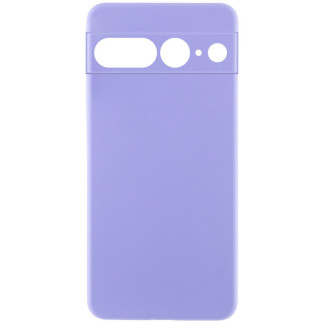 Чохол Silicone Cover Lakshmi Full Camera (AAA) для Google Pixel 7 Pro Бузковий / Dasheen - Інтернет-магазин спільних покупок ToGether