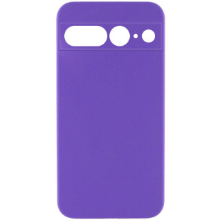 Чохол Silicone Cover Lakshmi Full Camera (AAA) для Google Pixel 7 Pro Фіолетовий / Amethyst - Інтернет-магазин спільних покупок ToGether