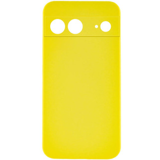 Чохол Silicone Cover Lakshmi Full Camera (AAA) для Google Pixel 7a Жовтий / Yellow - Інтернет-магазин спільних покупок ToGether