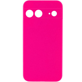 Чохол Silicone Cover Lakshmi Full Camera (AAA) для Google Pixel 7a Рожевий / Barbie pink - Інтернет-магазин спільних покупок ToGether