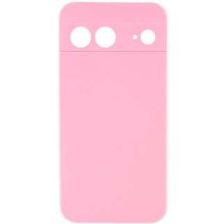 Чохол Silicone Cover Lakshmi Full Camera (AAA) для Google Pixel 7a Рожевий / Light pink - Інтернет-магазин спільних покупок ToGether