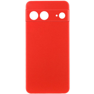 Чохол Silicone Cover Lakshmi Full Camera (AAA) для Google Pixel 8 Червоний / Red - Інтернет-магазин спільних покупок ToGether