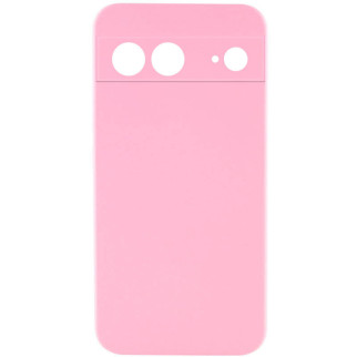 Чохол Silicone Cover Lakshmi Full Camera (AAA) для Google Pixel 8 Рожевий / Light pink - Інтернет-магазин спільних покупок ToGether