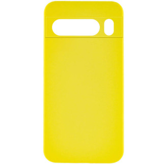 Чохол Silicone Cover Lakshmi Full Camera (AAA) для Google Pixel 8 Pro Жовтий / Yellow - Інтернет-магазин спільних покупок ToGether