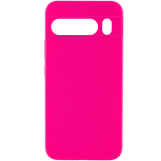 Чохол Silicone Cover Lakshmi Full Camera (AAA) для Google Pixel 8 Pro Рожевий / Barbie pink - Інтернет-магазин спільних покупок ToGether