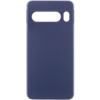 Чохол Silicone Cover Lakshmi Full Camera (AAA) для Google Pixel 8 Pro Темно-синій / Midnight blue - Інтернет-магазин спільних покупок ToGether