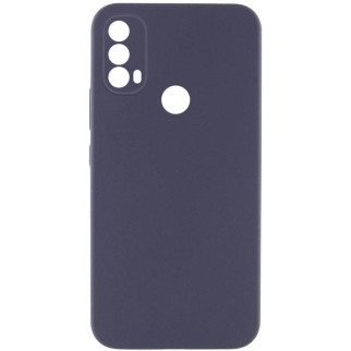 Чохол Silicone Cover Lakshmi Full Camera (AAA) для Motorola Moto E40 Сірий / Dark Gray - Інтернет-магазин спільних покупок ToGether