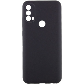 Чохол Silicone Cover Lakshmi Full Camera (AAA) для Motorola Moto E40 Чорний / Black - Інтернет-магазин спільних покупок ToGether