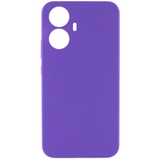 Чохол Silicone Cover Lakshmi Full Camera (AAA) для Realme 10 Pro+ Фіолетовий / Amethyst - Інтернет-магазин спільних покупок ToGether