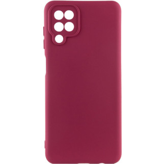 Чохол Silicone Cover Lakshmi Full Camera (AAA) для Samsung Galaxy M33 5G Бордовий / Plum - Інтернет-магазин спільних покупок ToGether