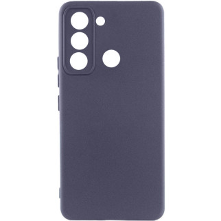Чохол Silicone Cover Lakshmi Full Camera (AAA) для TECNO Pop 5 LTE Сірий / Dark Gray - Інтернет-магазин спільних покупок ToGether