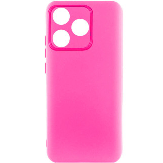 Чохол Silicone Cover Lakshmi Full Camera (AAA) для TECNO Spark 10 Рожевий / Barbie pink - Інтернет-магазин спільних покупок ToGether