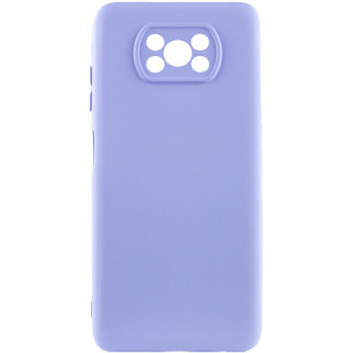 Чохол Silicone Cover Lakshmi Full Camera (AAA) для Xiaomi Poco X3 NFC / Poco X3 Pro Бузковий / Dasheen - Інтернет-магазин спільних покупок ToGether